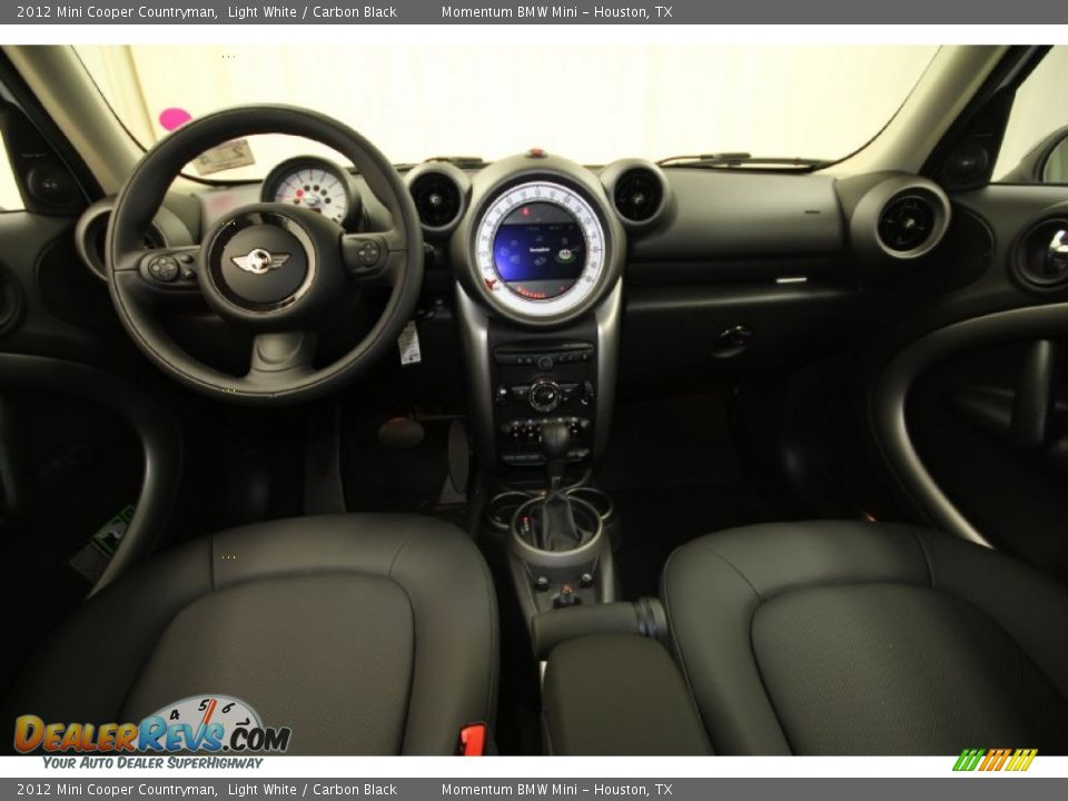 2012 Mini Cooper Countryman Light White / Carbon Black Photo #4