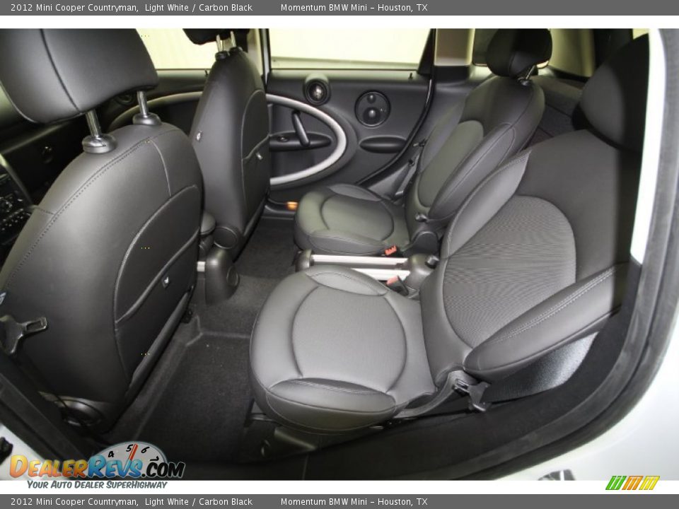Carbon Black Interior - 2012 Mini Cooper Countryman Photo #12