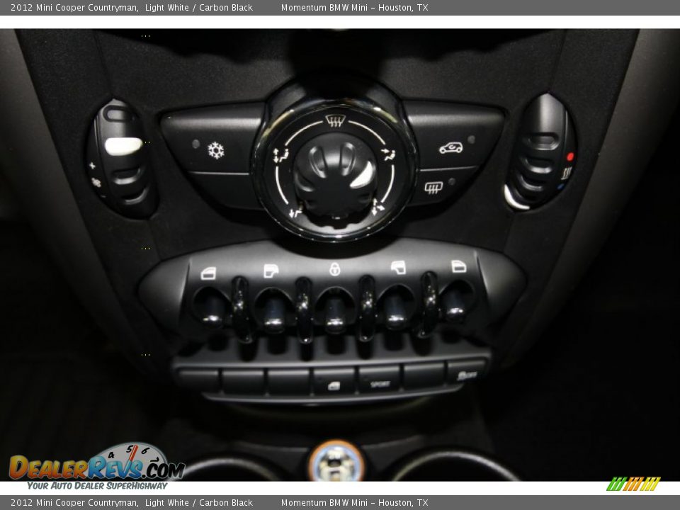 2012 Mini Cooper Countryman Light White / Carbon Black Photo #15