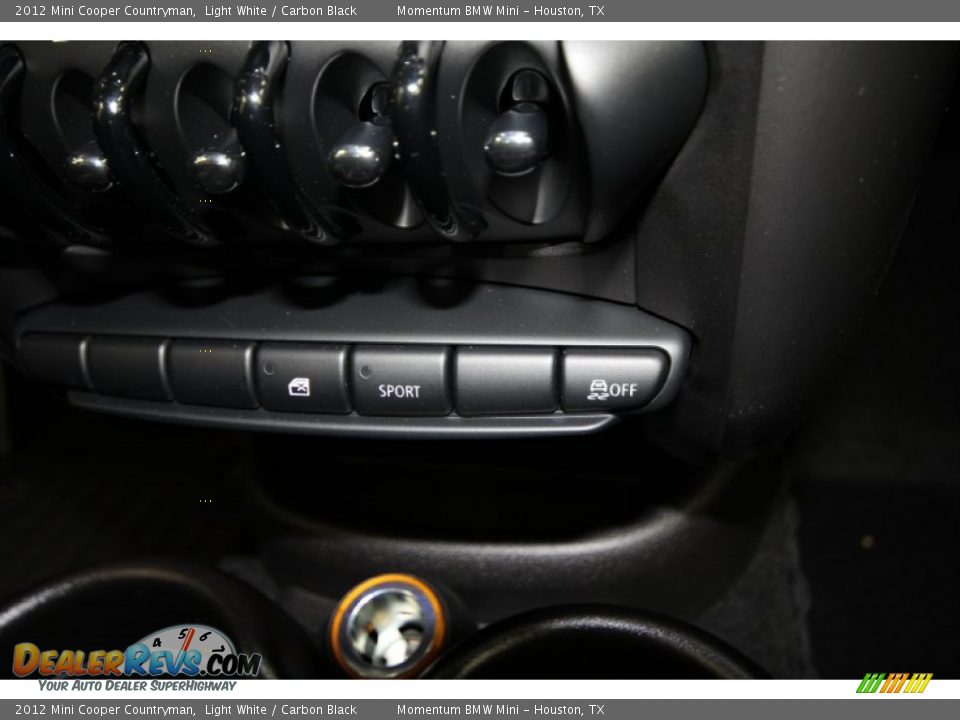2012 Mini Cooper Countryman Light White / Carbon Black Photo #16