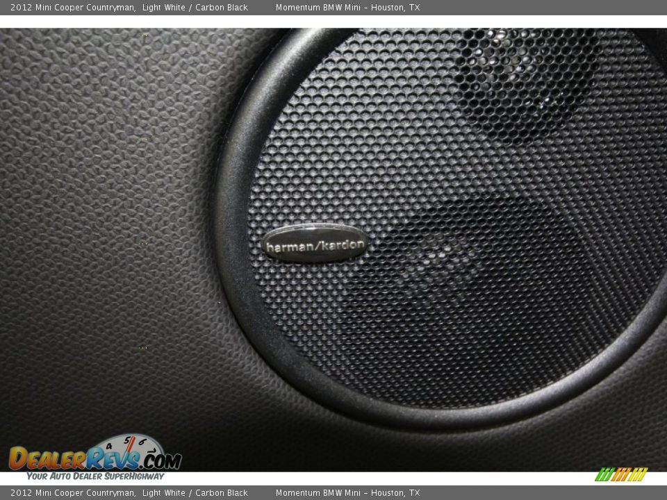 2012 Mini Cooper Countryman Light White / Carbon Black Photo #24
