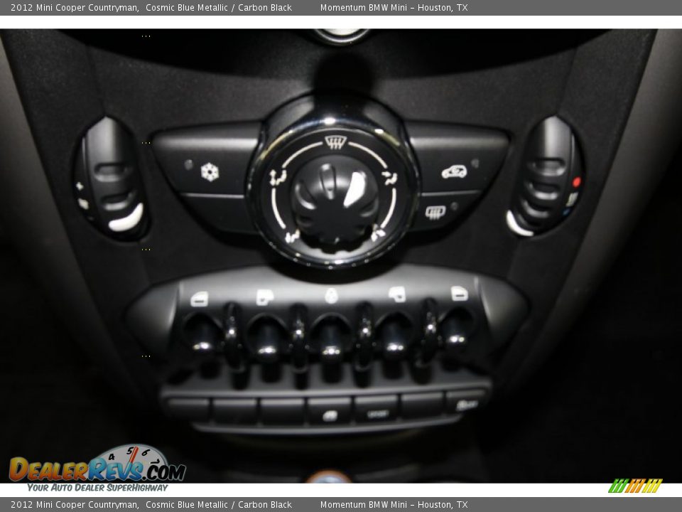 2012 Mini Cooper Countryman Cosmic Blue Metallic / Carbon Black Photo #14