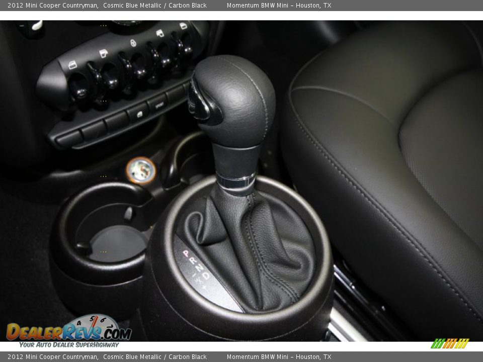 2012 Mini Cooper Countryman Cosmic Blue Metallic / Carbon Black Photo #16