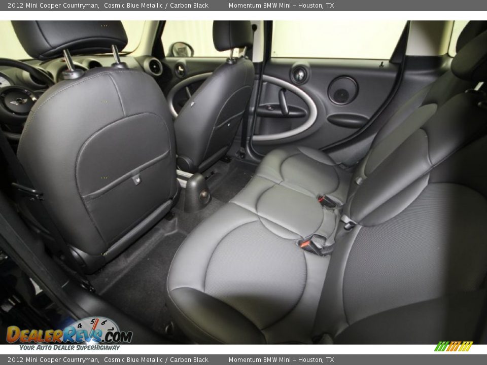 2012 Mini Cooper Countryman Cosmic Blue Metallic / Carbon Black Photo #20