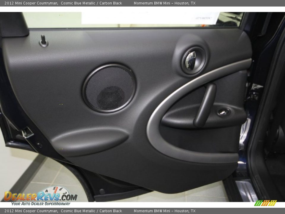 2012 Mini Cooper Countryman Cosmic Blue Metallic / Carbon Black Photo #21