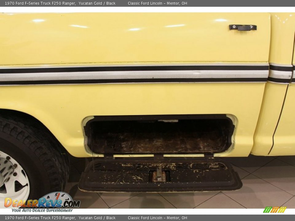 1970 Ford F-Series Truck F250 Ranger Yucatan Gold / Black Photo #6