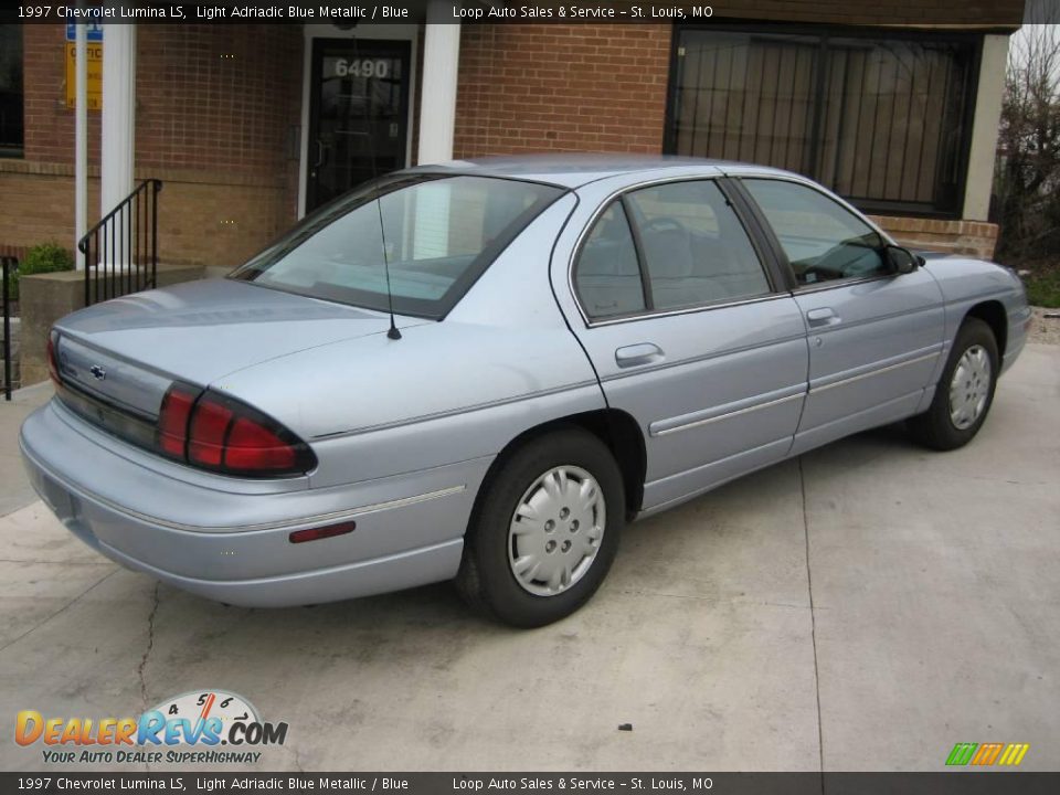 1997 Chevrolet Lumina LS Light Adriadic Blue Metallic / Blue Photo #6