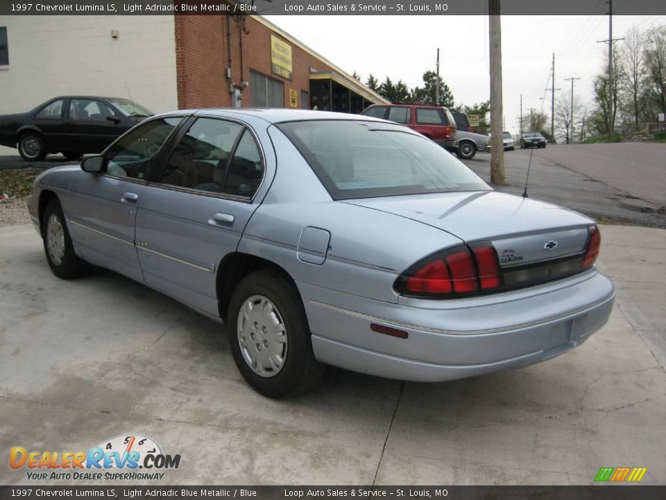 1997 Chevrolet Lumina LS Light Adriadic Blue Metallic / Blue Photo #8