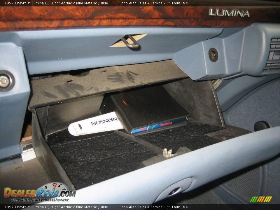 1997 Chevrolet Lumina LS Light Adriadic Blue Metallic / Blue Photo #29