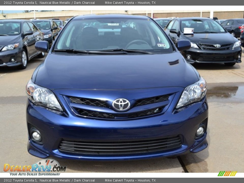 2012 blue toyota corolla s #2