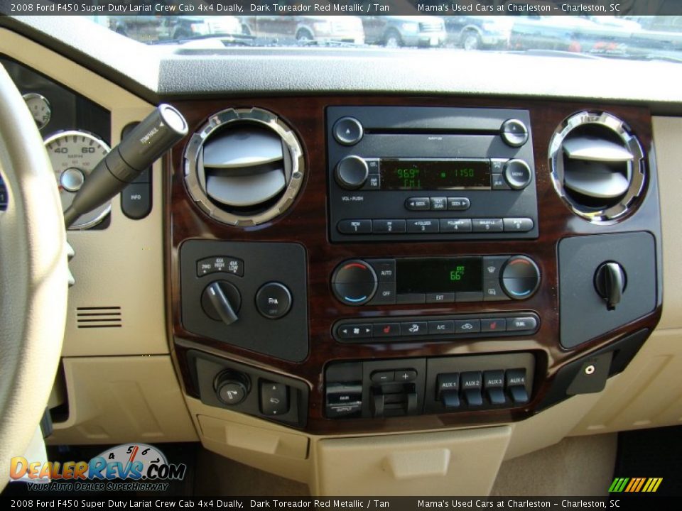 Controls of 2008 Ford F450 Super Duty Lariat Crew Cab 4x4 Dually Photo #24