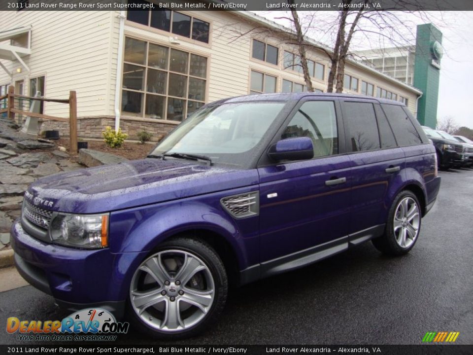 Bali Blue Metallic 2011 Land Rover Range Rover Sport Supercharged Photo #2