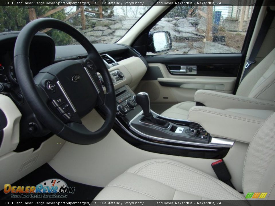 Ivory/Ebony Interior - 2011 Land Rover Range Rover Sport Supercharged Photo #19