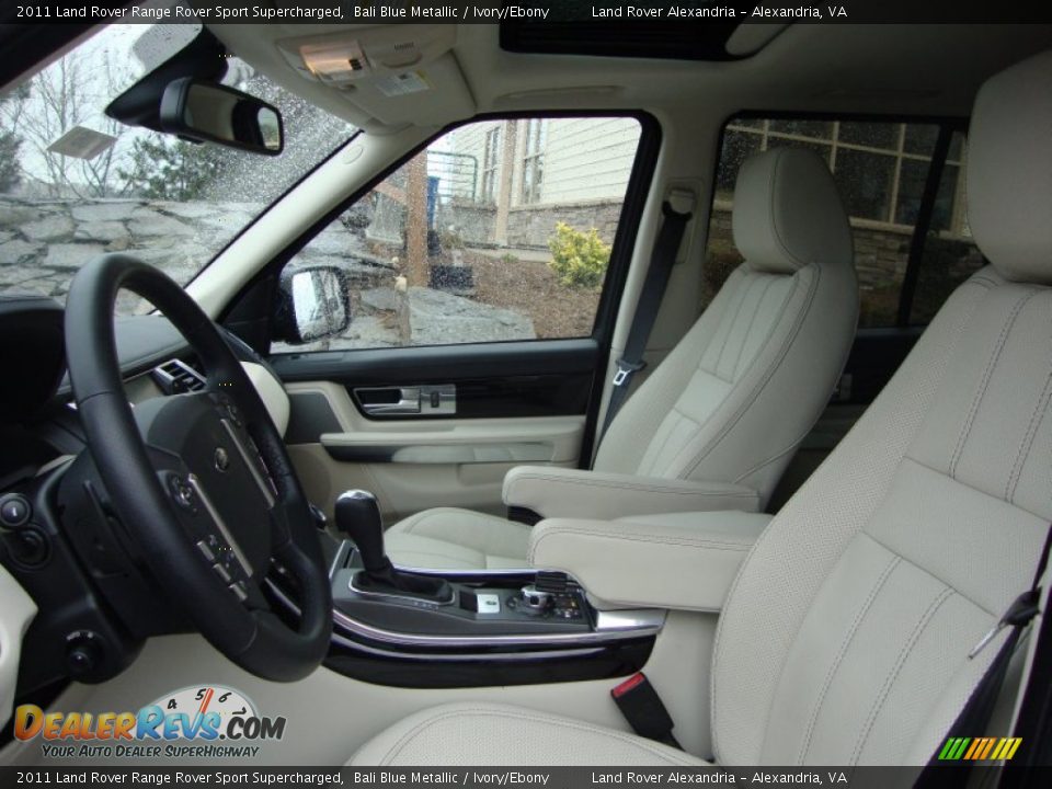 Ivory/Ebony Interior - 2011 Land Rover Range Rover Sport Supercharged Photo #20