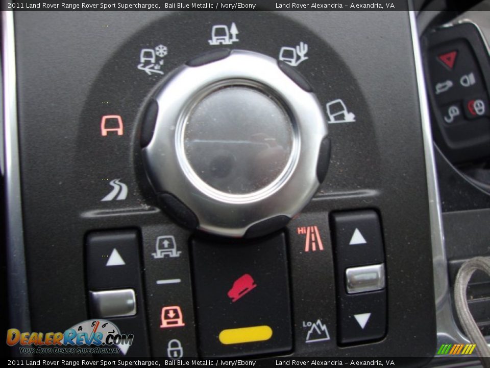 Controls of 2011 Land Rover Range Rover Sport Supercharged Photo #23