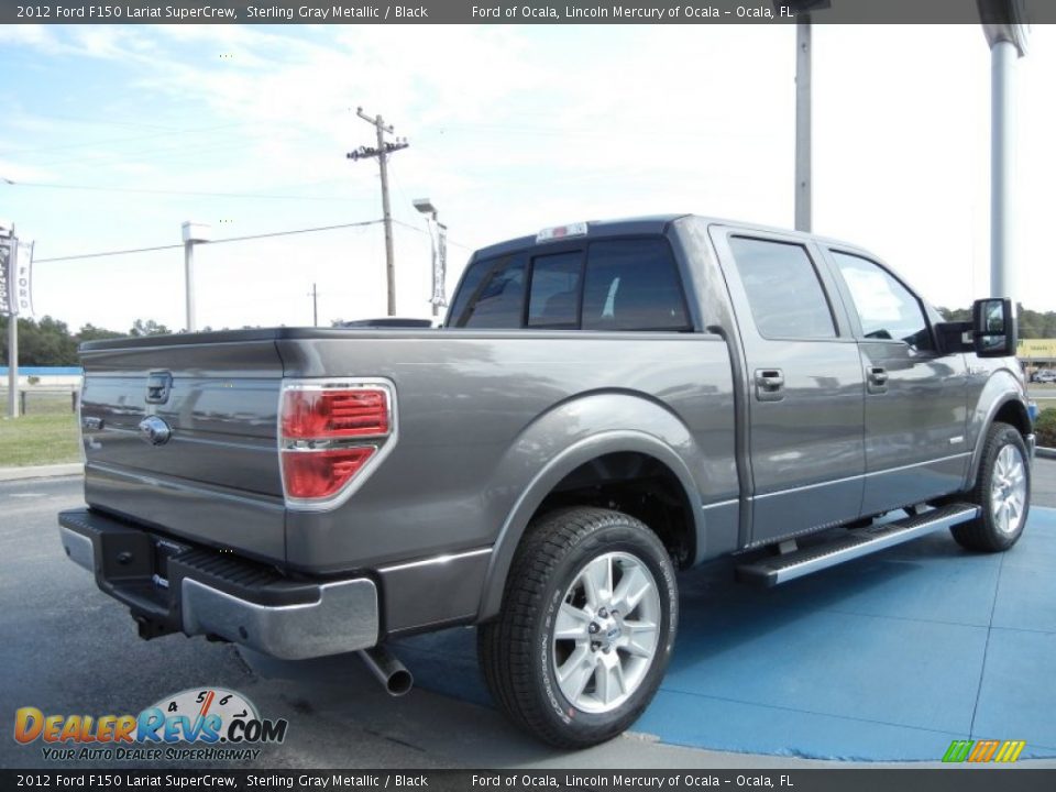 Sterling Gray Metallic 2012 Ford F150 Lariat SuperCrew Photo #3