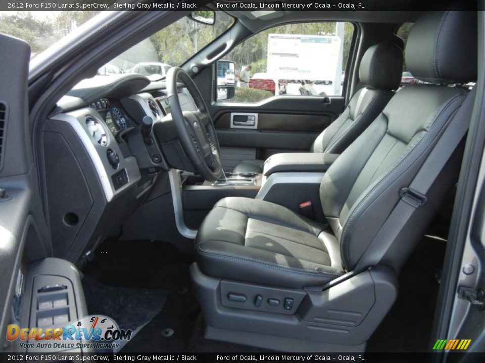 Front Seat of 2012 Ford F150 Lariat SuperCrew Photo #5