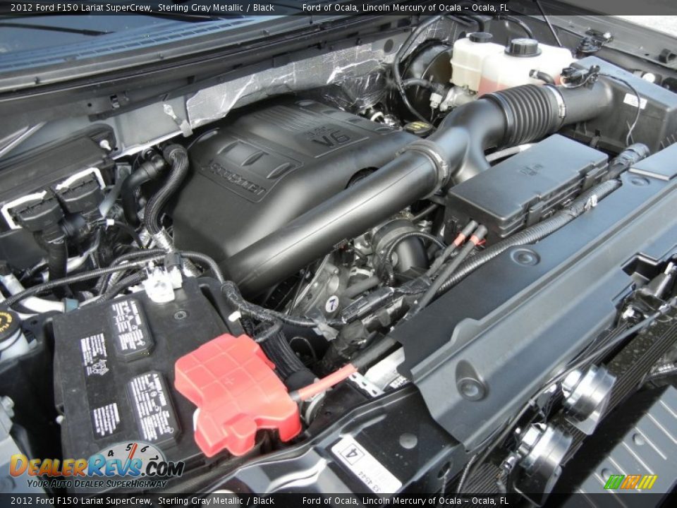 2012 Ford F150 Lariat SuperCrew 3.5 Liter EcoBoost DI Turbocharged DOHC 24-Valve Ti-VCT V6 Engine Photo #11