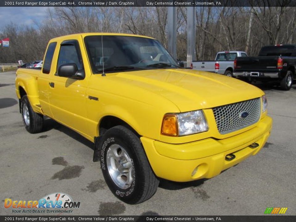 Front 3/4 View of 2001 Ford Ranger Edge SuperCab 4x4 Photo #5