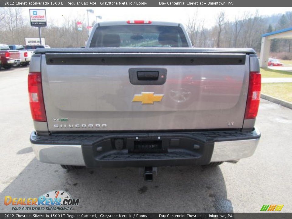 2012 Chevrolet Silverado 1500 LT Regular Cab 4x4 Graystone Metallic / Ebony Photo #3