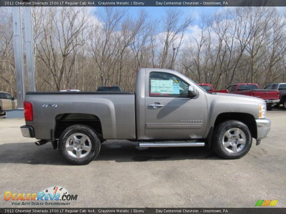 Graystone Metallic 2012 Chevrolet Silverado 1500 LT Regular Cab 4x4 Photo #4