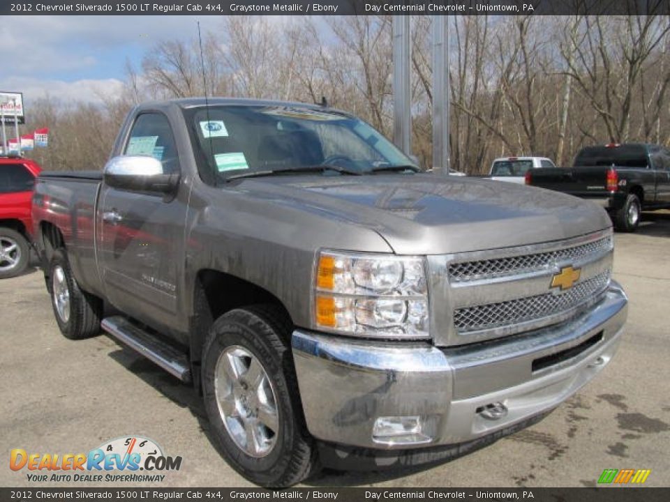 2012 Chevrolet Silverado 1500 LT Regular Cab 4x4 Graystone Metallic / Ebony Photo #5