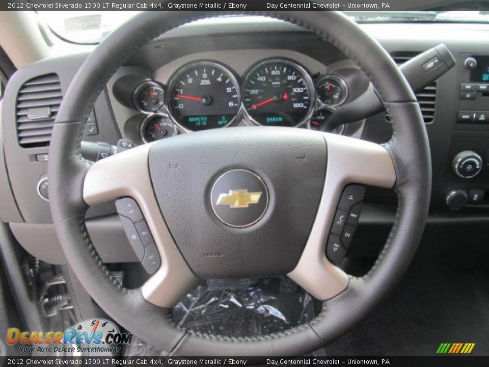 2012 Chevrolet Silverado 1500 LT Regular Cab 4x4 Graystone Metallic / Ebony Photo #10