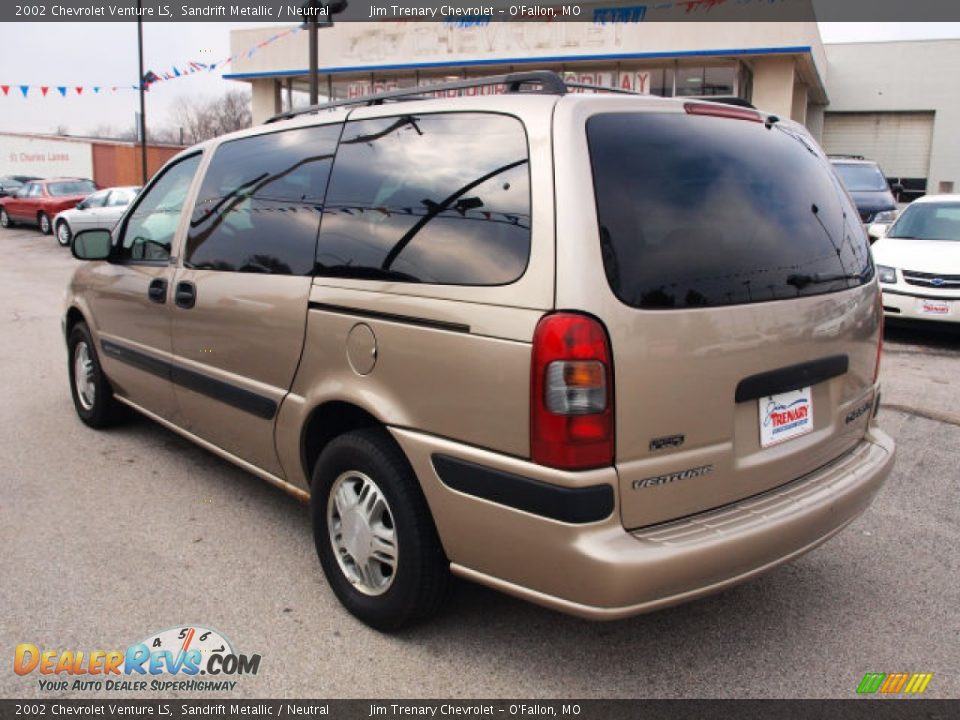 2002 Chevrolet Venture LS Sandrift Metallic / Neutral Photo #3
