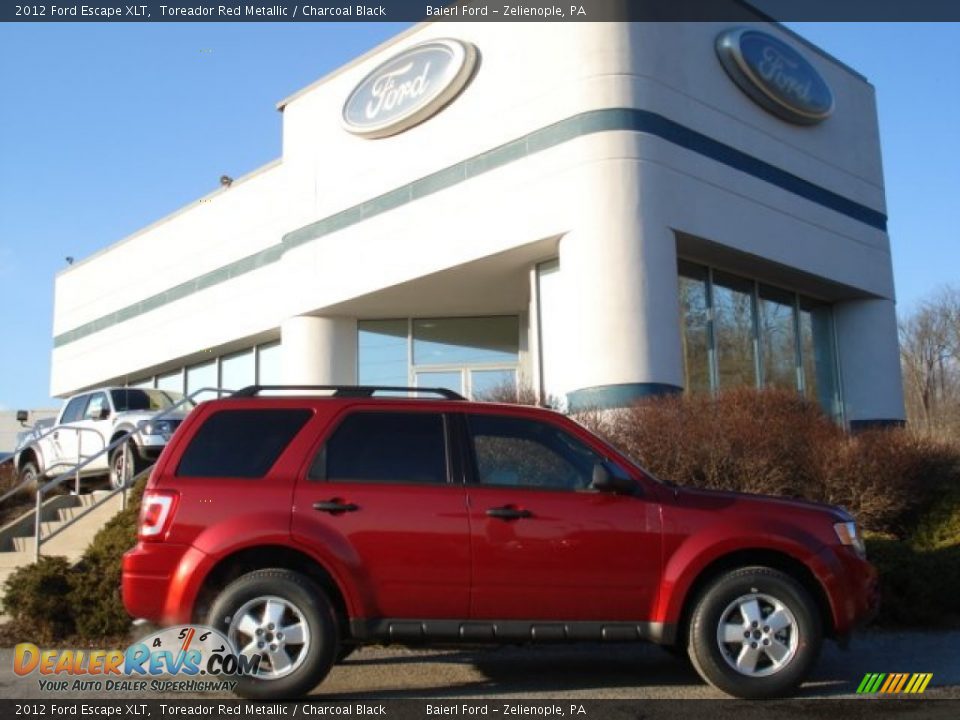 2012 Ford Escape XLT Toreador Red Metallic / Charcoal Black Photo #1