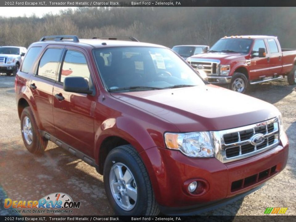 2012 Ford Escape XLT Toreador Red Metallic / Charcoal Black Photo #2