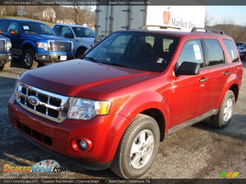 2012 Ford Escape XLT Toreador Red Metallic / Charcoal Black Photo #4