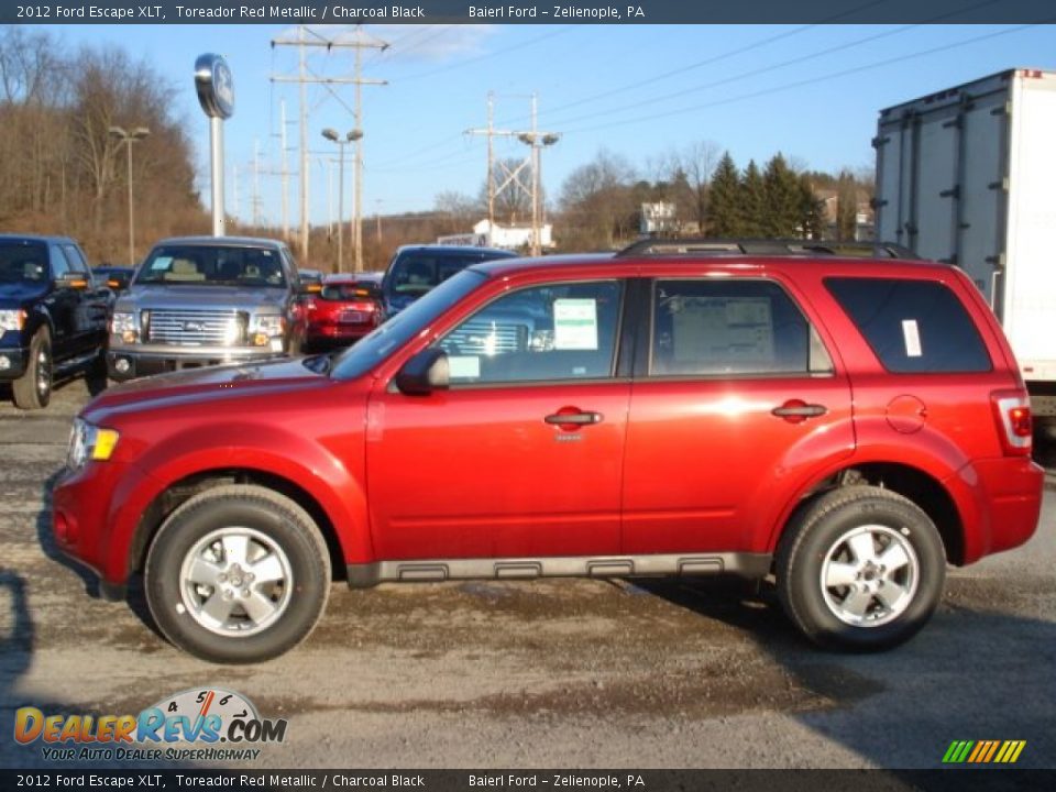 2012 Ford Escape XLT Toreador Red Metallic / Charcoal Black Photo #5