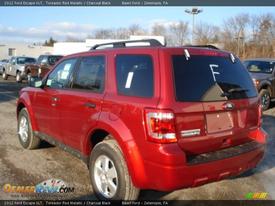 2012 Ford Escape XLT Toreador Red Metallic / Charcoal Black Photo #6