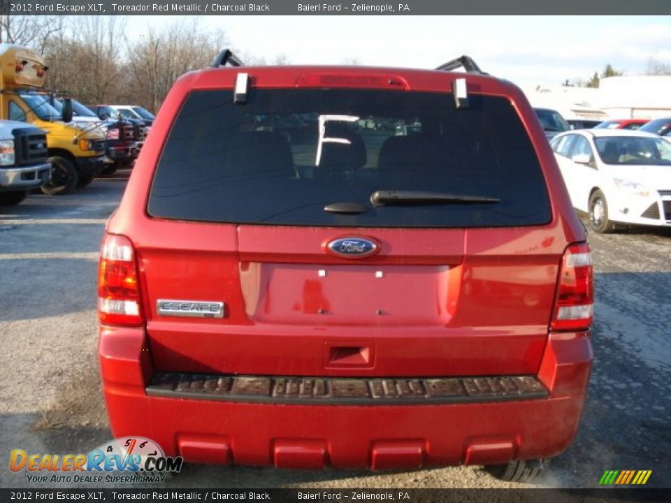 2012 Ford Escape XLT Toreador Red Metallic / Charcoal Black Photo #7