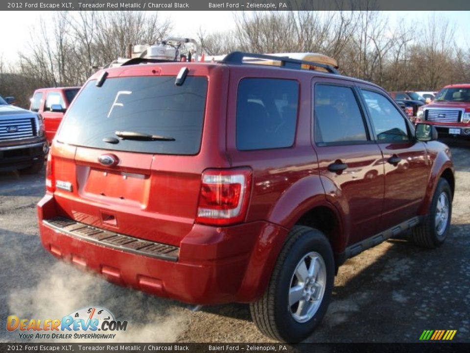 2012 Ford Escape XLT Toreador Red Metallic / Charcoal Black Photo #8