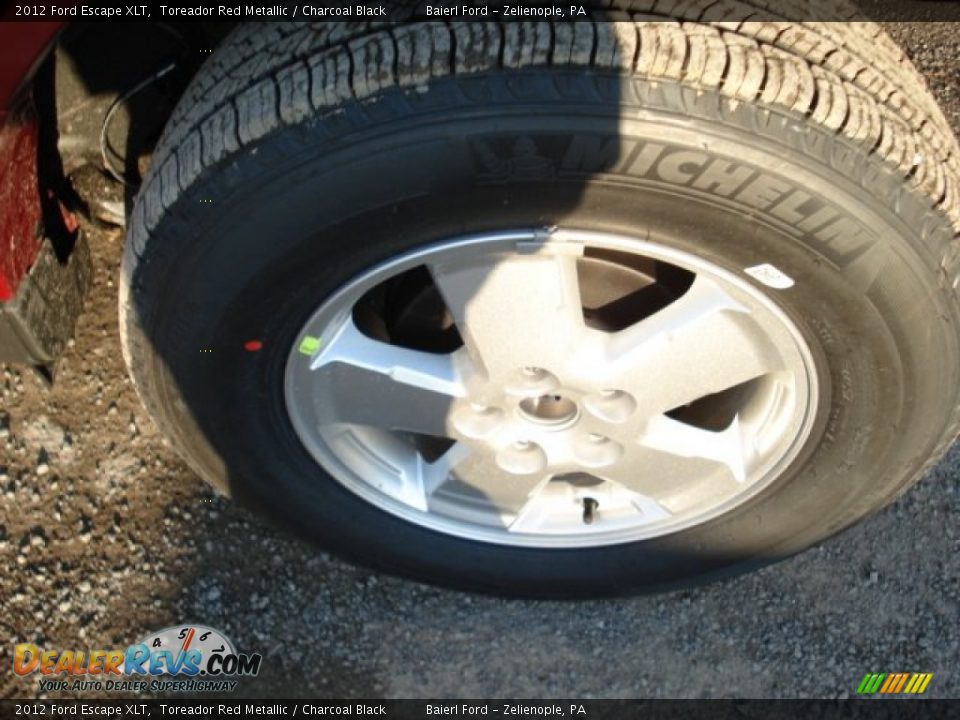 2012 Ford Escape XLT Toreador Red Metallic / Charcoal Black Photo #9