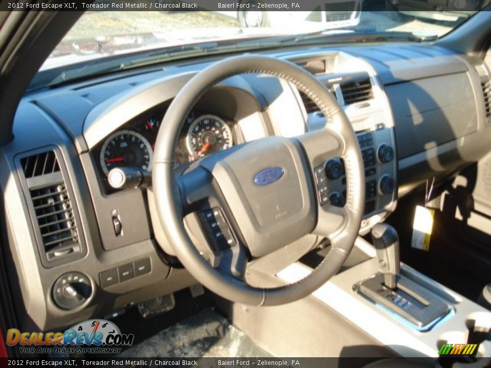 2012 Ford Escape XLT Toreador Red Metallic / Charcoal Black Photo #10