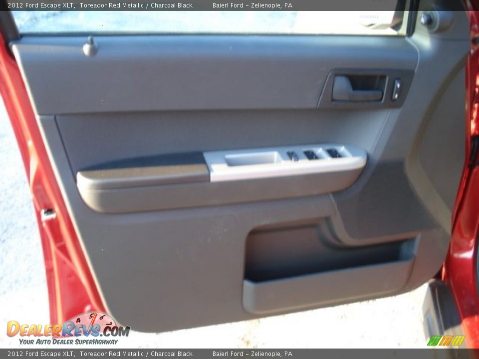 2012 Ford Escape XLT Toreador Red Metallic / Charcoal Black Photo #12