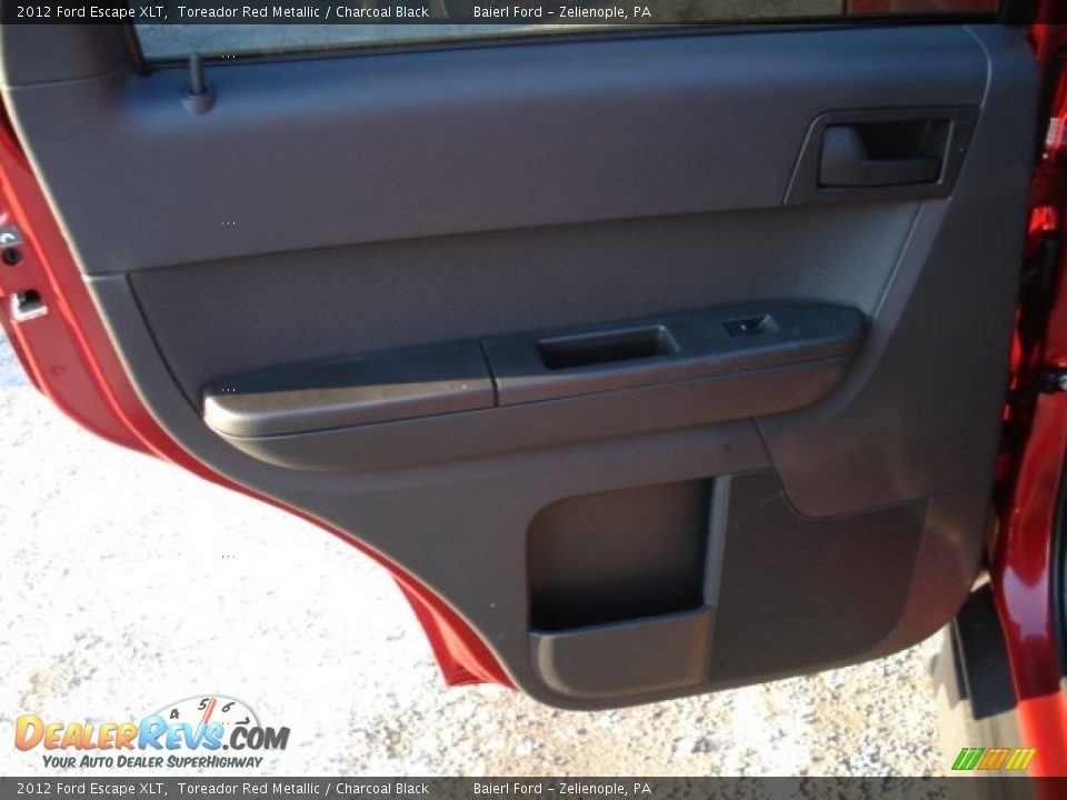 2012 Ford Escape XLT Toreador Red Metallic / Charcoal Black Photo #14