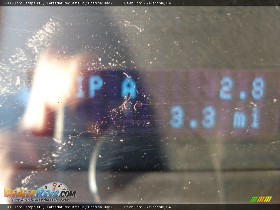 2012 Ford Escape XLT Toreador Red Metallic / Charcoal Black Photo #19
