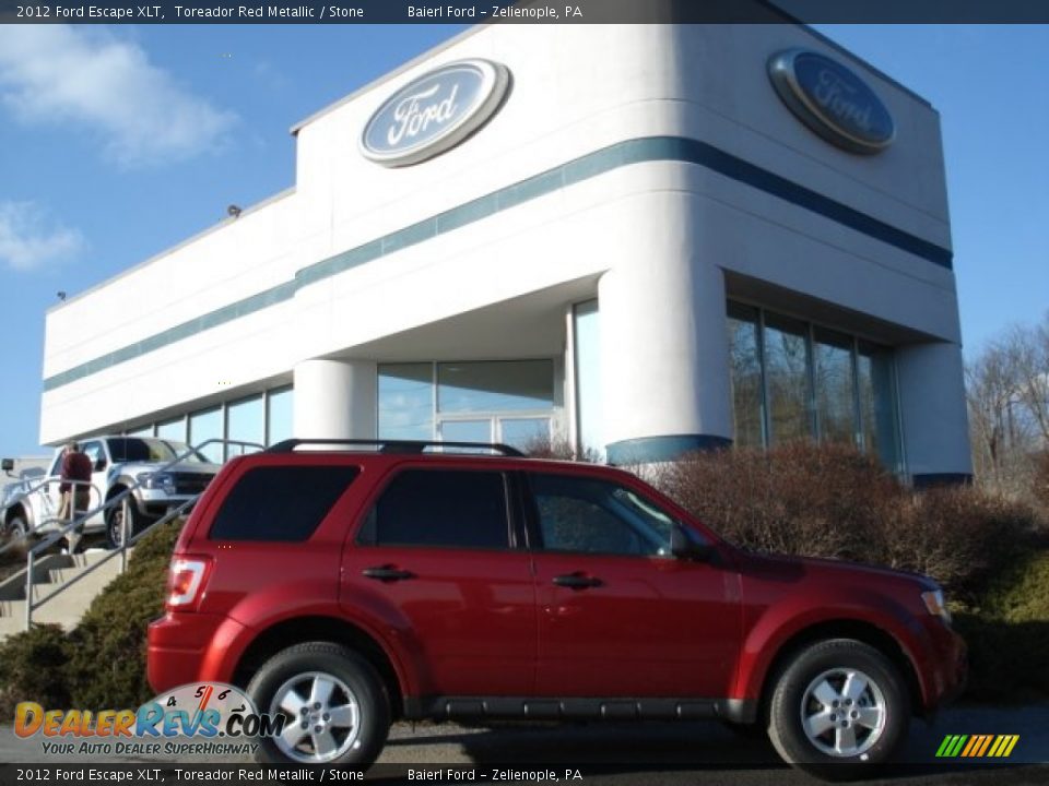 2012 Ford Escape XLT Toreador Red Metallic / Stone Photo #1