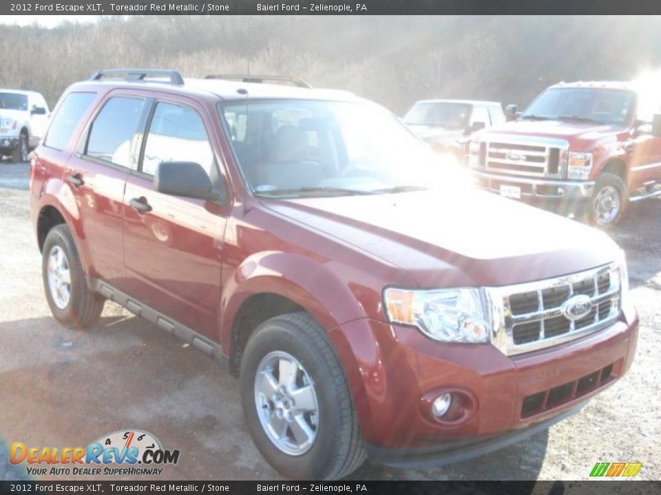 2012 Ford Escape XLT Toreador Red Metallic / Stone Photo #2