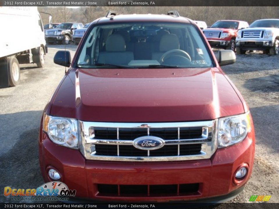 2012 Ford Escape XLT Toreador Red Metallic / Stone Photo #3