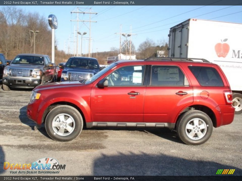 2012 Ford Escape XLT Toreador Red Metallic / Stone Photo #5