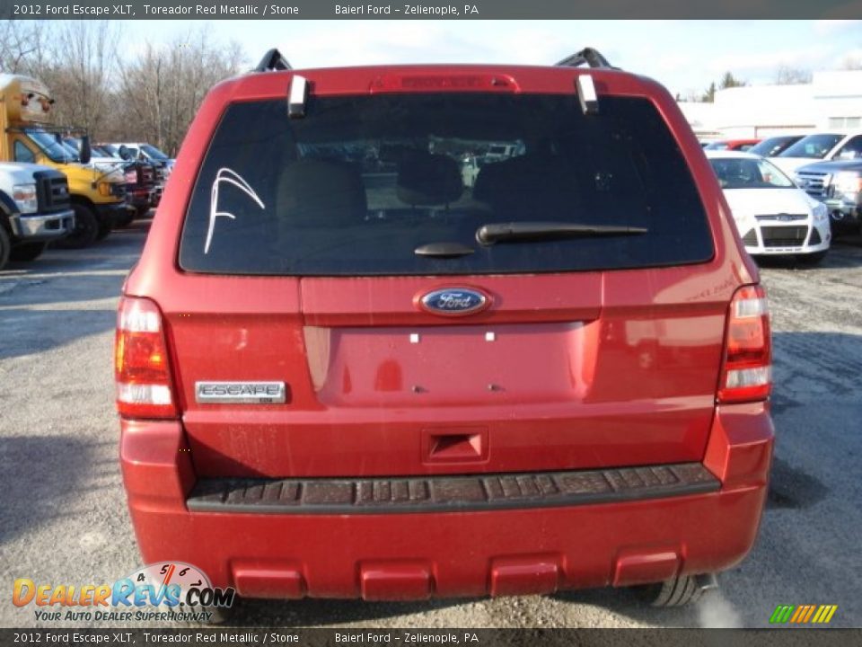 2012 Ford Escape XLT Toreador Red Metallic / Stone Photo #7