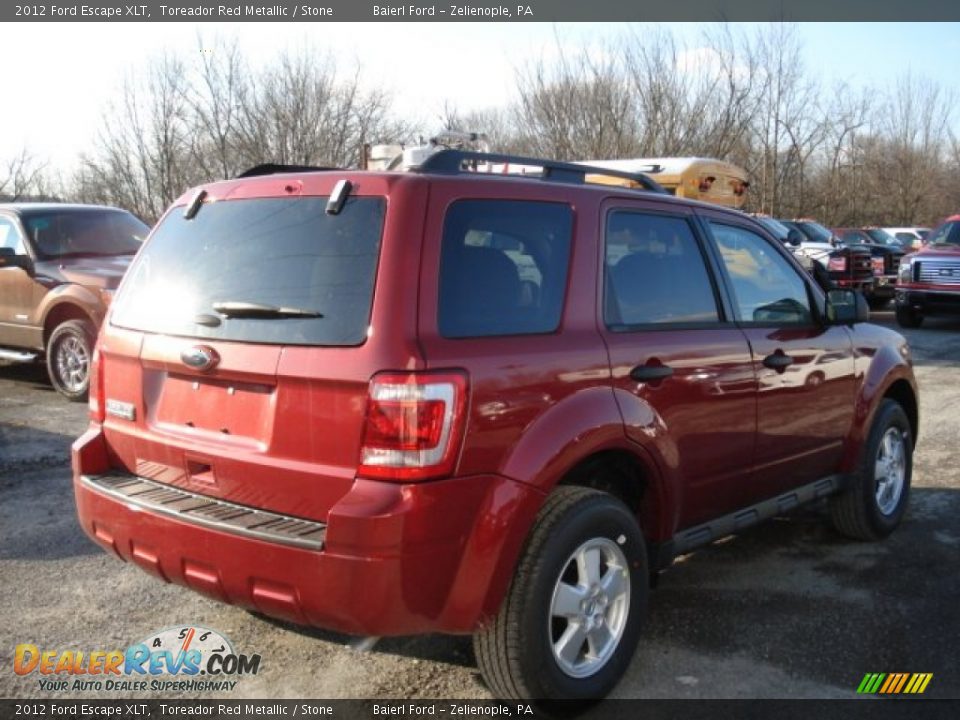 2012 Ford Escape XLT Toreador Red Metallic / Stone Photo #8
