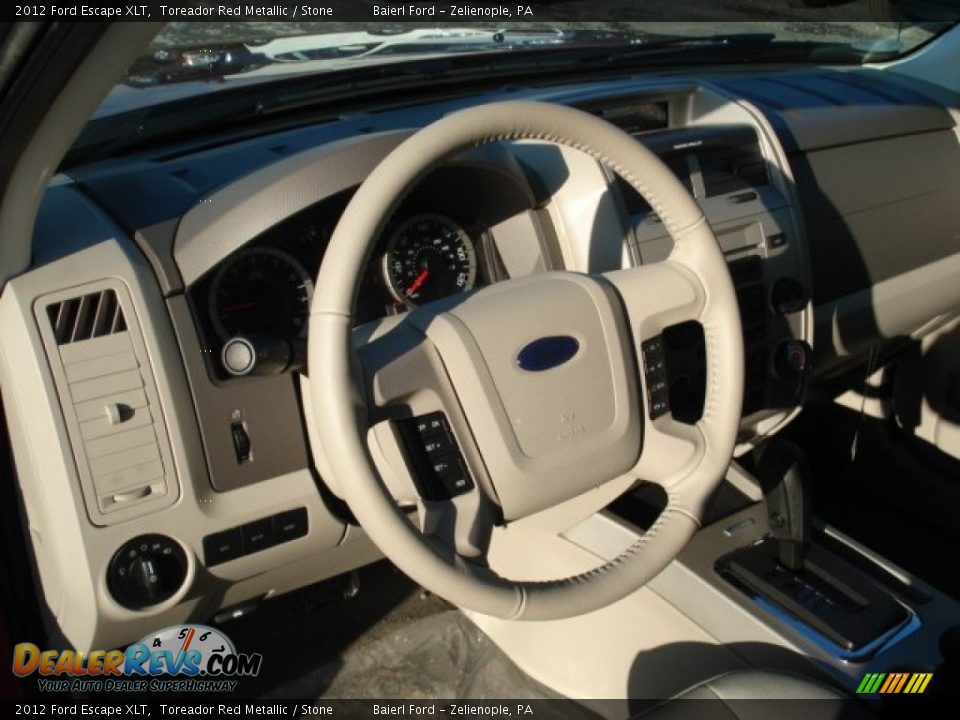 2012 Ford Escape XLT Toreador Red Metallic / Stone Photo #10