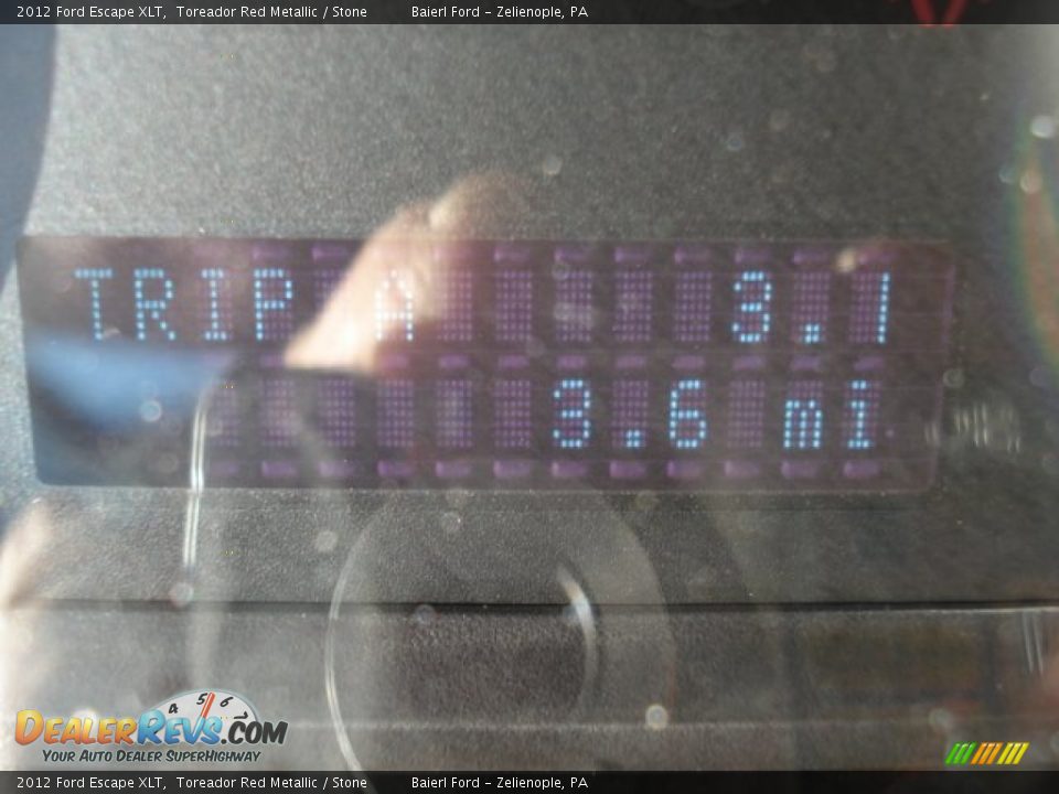 2012 Ford Escape XLT Toreador Red Metallic / Stone Photo #19