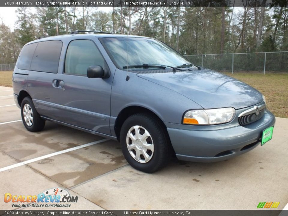 2000 Mercury Villager Graphite Blue Metallic / Portland Grey Photo #1