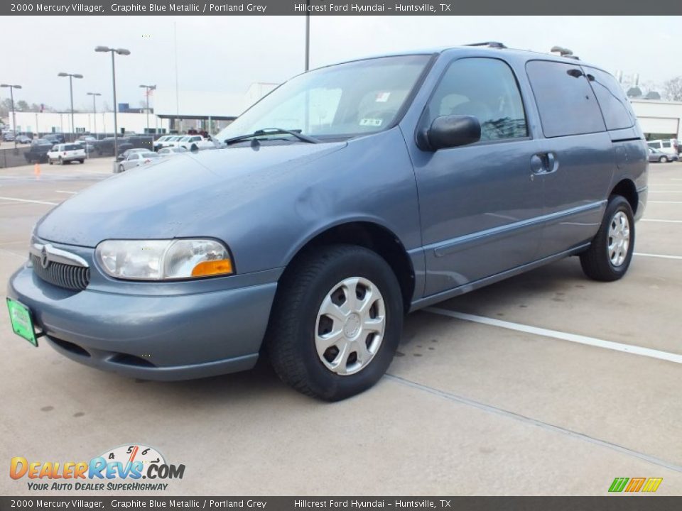 2000 Mercury Villager Graphite Blue Metallic / Portland Grey Photo #8